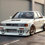 DALL·E 2024-12-15 23.01.18 - A realistic depiction of a white Mitsubishi Galant VR-4 sedan wit...jpg